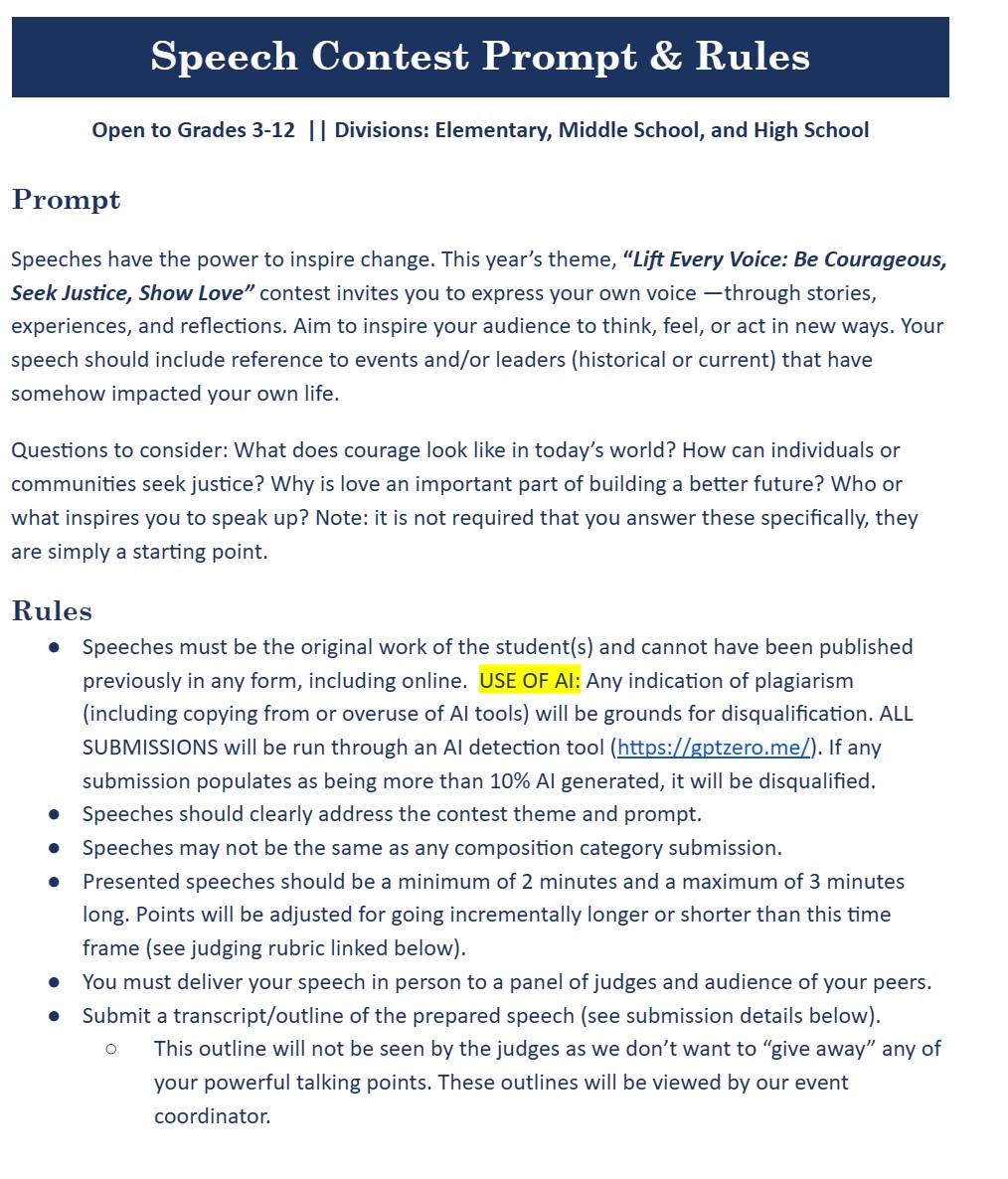Speech Contest Page 1